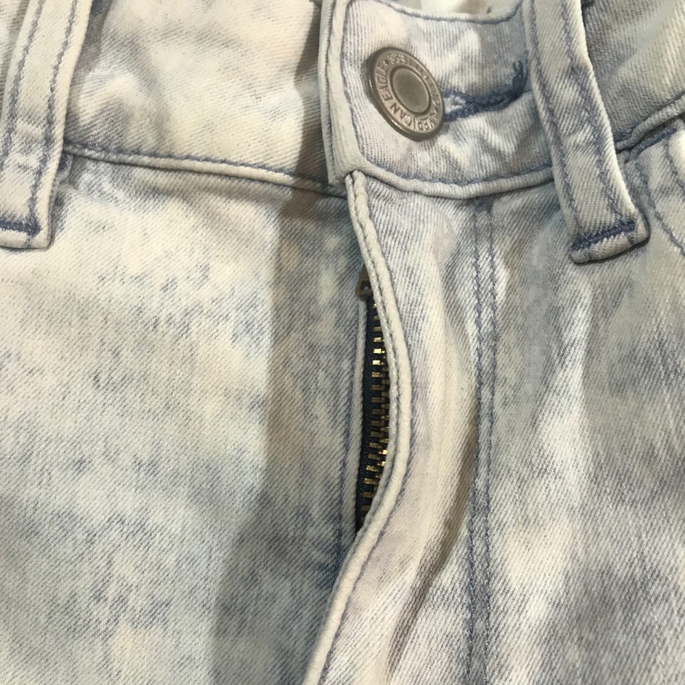 NEW AMERICAN EAGLE acid wash distressed jeans 6 ae - Picture 7 of 13